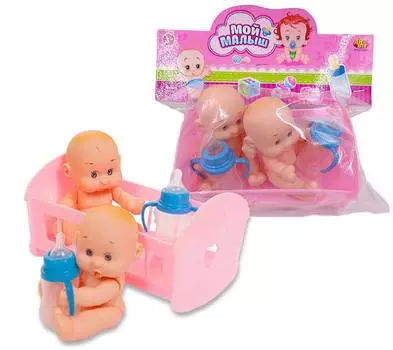 Пупсы из серии Мой малыш с аксессуарами, в пакете )