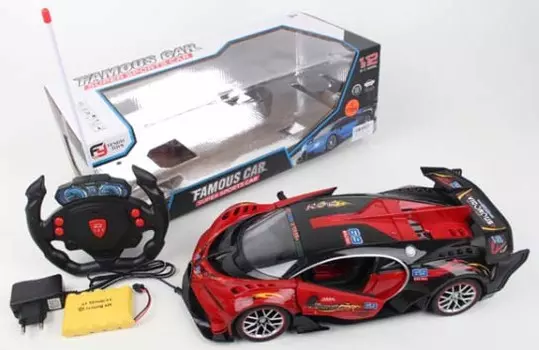 Радиоуправляемая машинка 699-214, открываются двери, свет