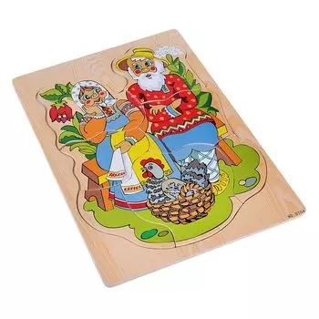 Рамка-пазл - Курочка Ряба