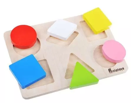 Рамка-вкладыш - Фигуры, 7 элементов