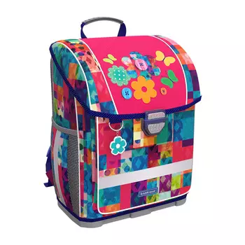 Ранец с пластиковым дном ErichKrause® ErgoLine® 16L - Patchwork