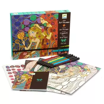 Раскраска-аппликация - Новое искусство