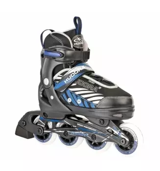 Раздвижные ролики Hudora Leon, синие, 37-40