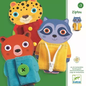 Развивающая игра Ziptou - Застежки Зипту