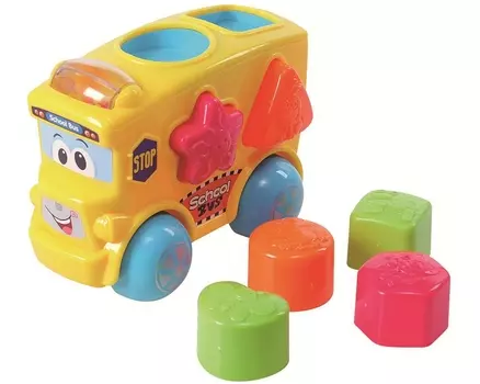 Развивающая игрушка - Автобус-сортер