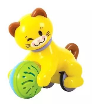 Развивающая игрушка – Котенок с колесиками
