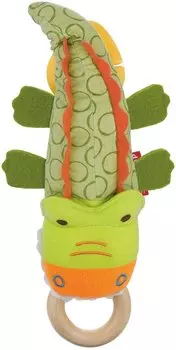 Развивающая игрушка на коляску Крокодил
