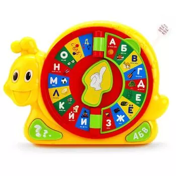 Развивающая игрушка - Улитка, свет и звук