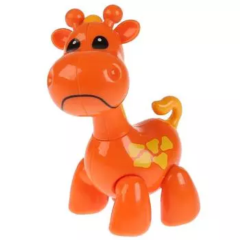 Развивающая крутилка Жираф, оранжевый цвет