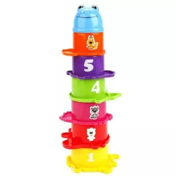 Развивающая пирамидка - Мишка