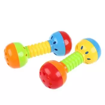 Развивающая погремушка Гантельки 2 шт