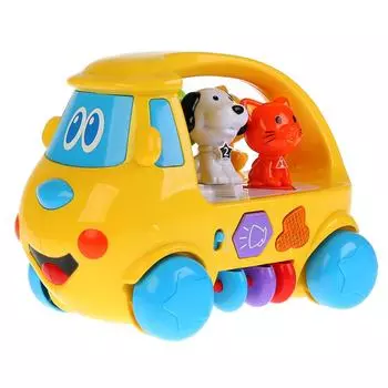 Развивающий автобус со светом, стихи М. Дружининой, 18 любимых песен