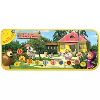 Развивающий коврик "Маша и медведь. Во дворе у Маши"