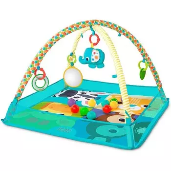Развивающий коврик - Слоненок с шариками