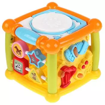 Развивающий куб Маленький музыкант из серии Малышарики, свет и 19 песен