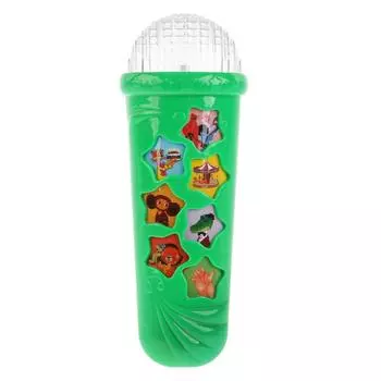 Развивающий микрофон, 14 песен детского сада, голоса животных, свет и звук