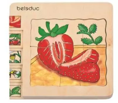 Развивающий Пазл "Клубника"