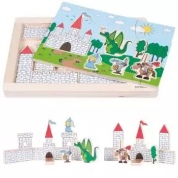 Развивающий Пазл "Замок"