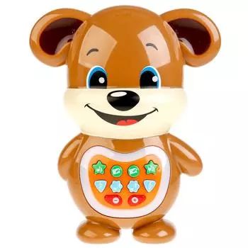 Развивающий щенок-сказочник, 16 песен, сказка, свет и звук