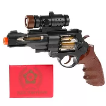 Револьвер, свет, звук