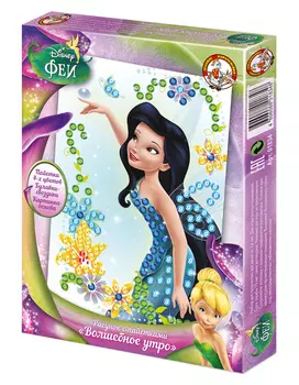 Рисунок с пайетками Дисней - Феи. Волшебное утро