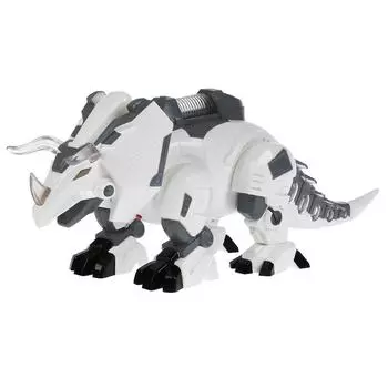 Робот-динозавр, свет + звук, ходит