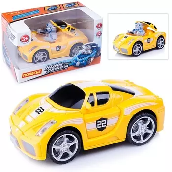 Робот Воин - Деформ №1, автомобиль инерционный, свет и звук