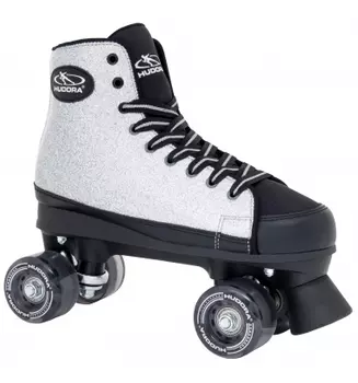 Ролики-квады Hudora Roller Skates Silver Glamour, 37