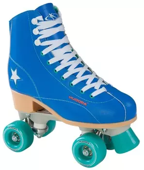 Ролики Rollschuh Roller Disco, размер 37, сине-зеленые