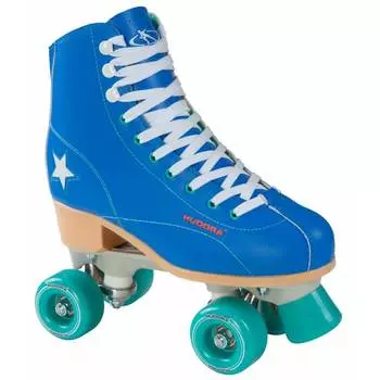 Роликовые коньки Rollschuh Roller Disco, размер 35, цвет - blau/gr?n сине-зеленый