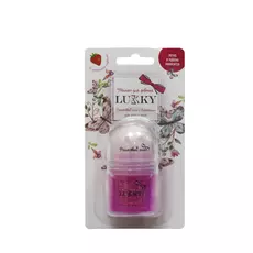 Роликовый гель с блестками для лица и тела, с ароматом клубники, розовый 20 мл