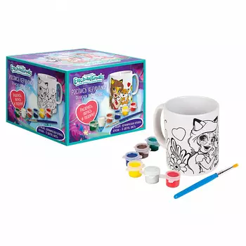 Роспись керамики Энчантималс - Фелисити Лис и Флик