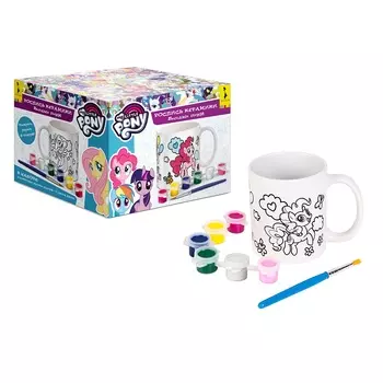 Роспись керамики - Мой маленький пони - Весeлые пони