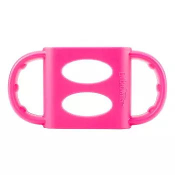 Ручки для узких бутылочек-поильников, цвет розовый