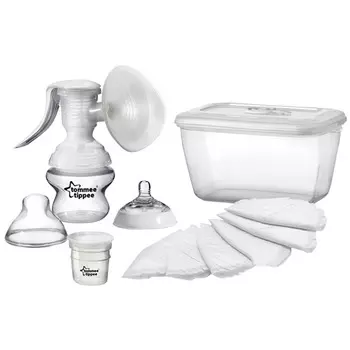 Ручной молокоотсос с аксессуарами