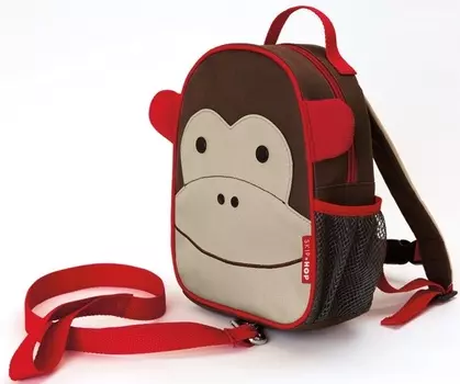 Рюкзак детский с поводком – Обезьяна