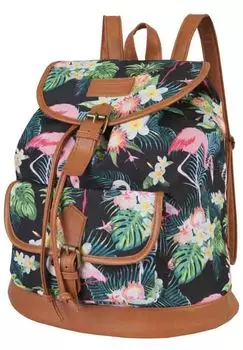 Рюкзак - Floral, черный