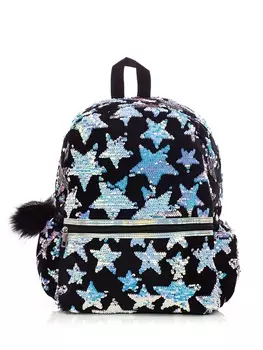 Рюкзак с пайетками Звезды Bright Dreams, черный