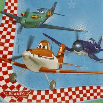 Салфетка – Самолеты, 33 см 20 штук