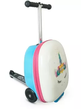 Самокат-чемодан - Единорог