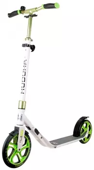 Самокат двухколесный Scooter CLVR 250, цвет бело-зеленый