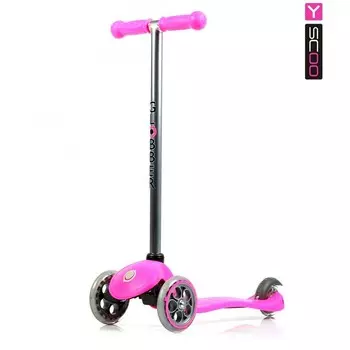 Самокат Globber My free FIXED, розовый, с блокировкой колес