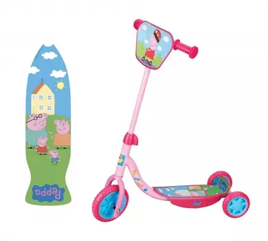 Самокат трехколесный - Peppa