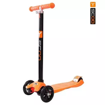 Самокат Y-Scoo maxi A-20 Simple, оранжевый