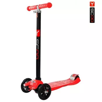 Самокат Y-Scoo maxi A-20 Simple, красный