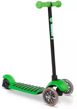 Самокат YVolution Glider Deluxe, цвет – зеленый