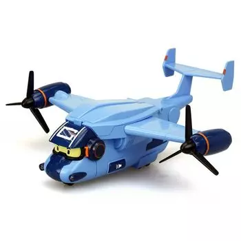 Poli Robocar. Самолет Кэри со светом и звуком