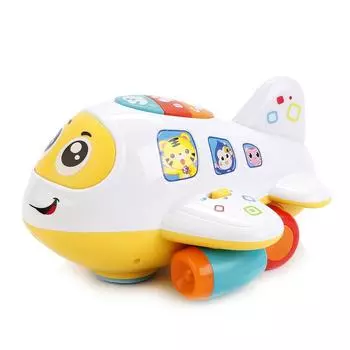 Самолет, свет и звук