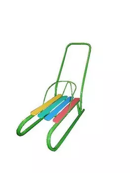 Санки кукольные - Лиза-1, синие