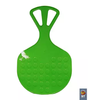 Санки Ледянки №3 большие, цвет зеленый